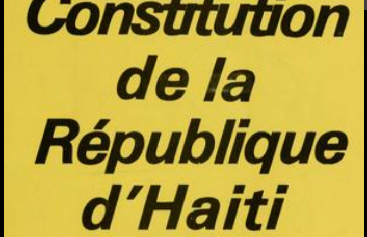  Should Haiti revisits the constitution article 149 to uphold the laws of the land.